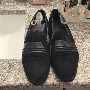 Zara Black Men's Slip-On Loafers